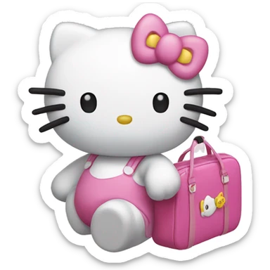 Hello kitty  sticker