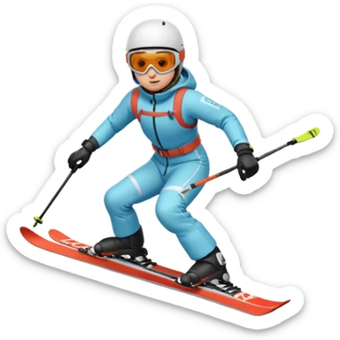 Ski sticker