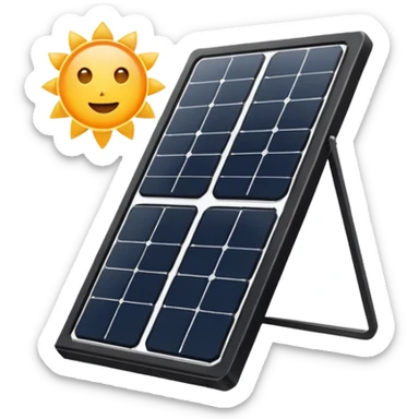 solar panel sticker