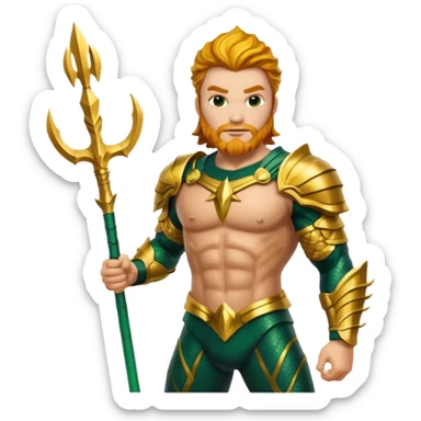 aquaman full body sticker