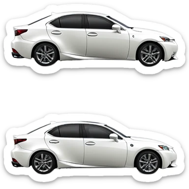 Lexus is350 sticker