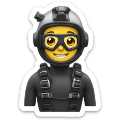 scubadiver sticker