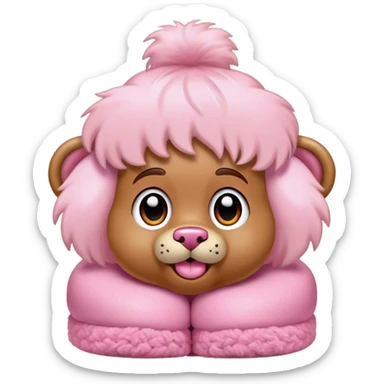 Pink Ugg taz sticker