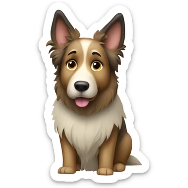 auvergne shepperd sticker