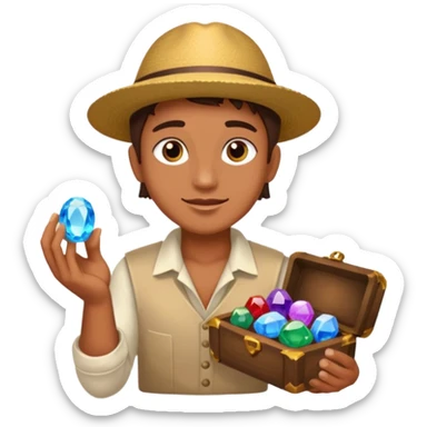 Gem seller sticker