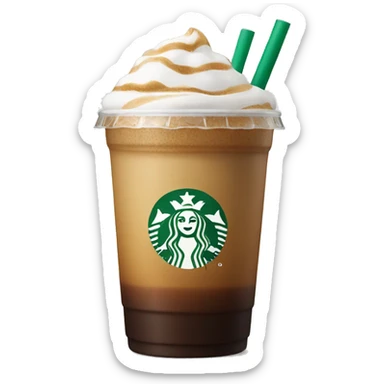 Starbucks drink sticker