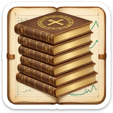 make a book with hard math sticker