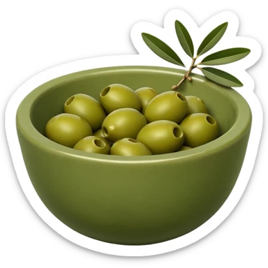 olive bowl sticker
