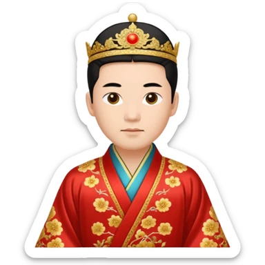 A Chinese princes sticker