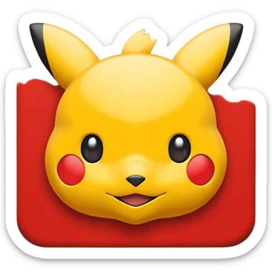 Pokemon Logo sticker