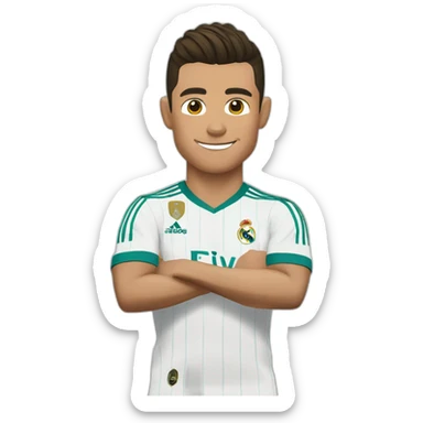 Cristiano Ronaldo to real madrid sticker