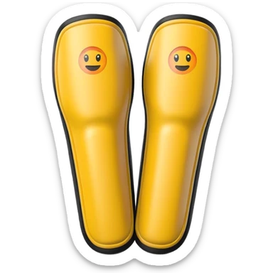 shin pad sticker