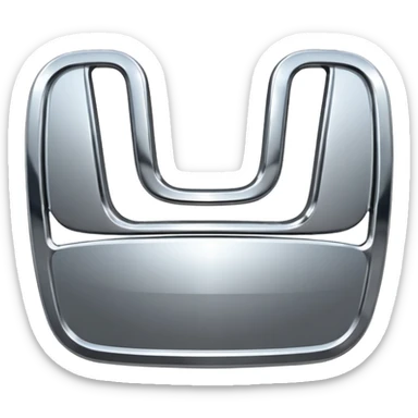 Honda logo en forma de h sticker