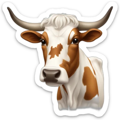 LONGHORN HEIFER sticker