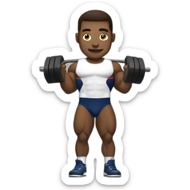 powerlifter sticker