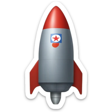 ICBM North Korea sticker