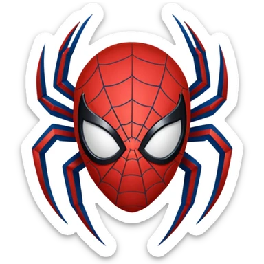 Old Spiderman logo  sticker