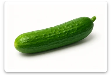 Cucumber sticker