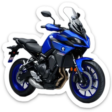 Yamaha tracer 7 icon performance blue sticker