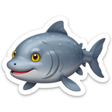 catfish realistic sticker