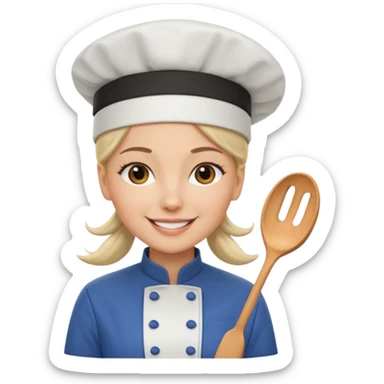 Female Chef sticker