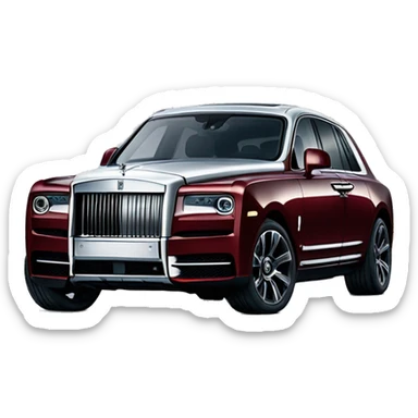 Rolls Royce Cullinan sticker