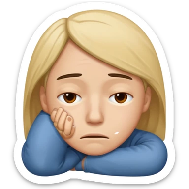 I’m tired in ways sleep can’t fix sticker