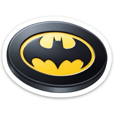 batman symbol sticker