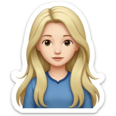 Pinterest girl sticker