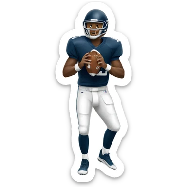 Quarterback  sticker