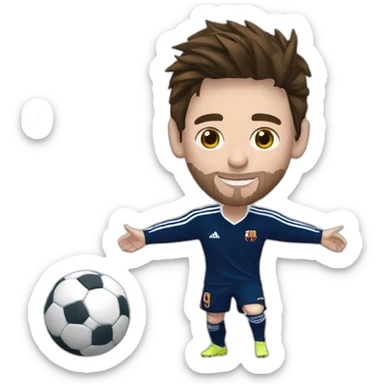 Messi gimnasia de jujuy sticker