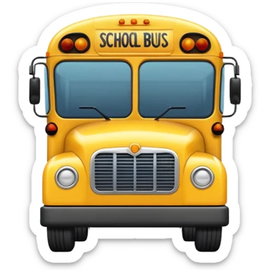 bus escolar sticker