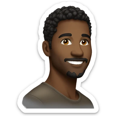Portrait, American Male, Gay, Feminine 23	Black	Handsome features, soulful brown eyes, infectious smile	Aspiring musician sticker