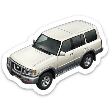 Nissan patrol y63 sticker