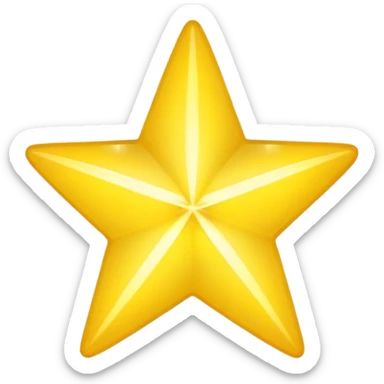 yellow star no face sticker