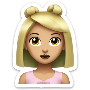 Powerpuff Girl Buttercup sticker