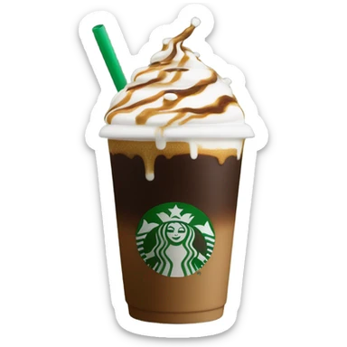 Starbucks coffe sticker