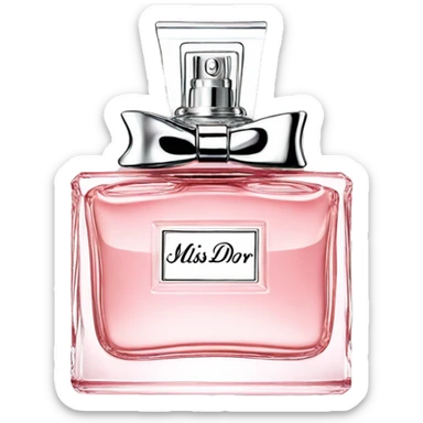 Miss Dior perfume sticker