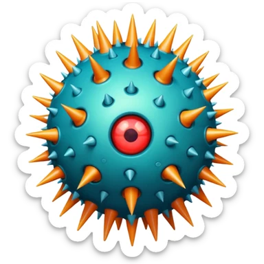 Virus ultimate hd sticker