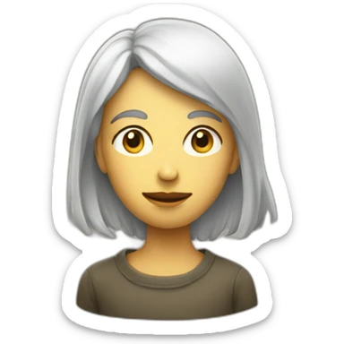 the concept of solitude sticker