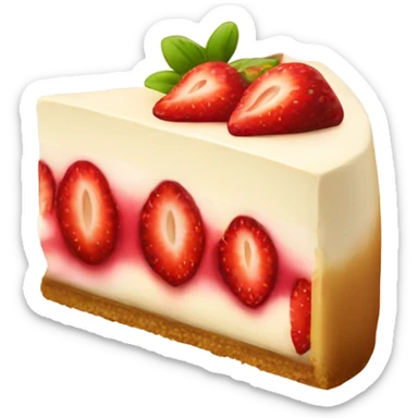 Strawberry Cheesecake sticker