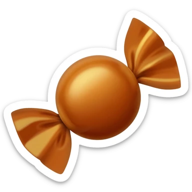 Caramel sticker