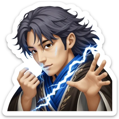 Storm Wizard sticker