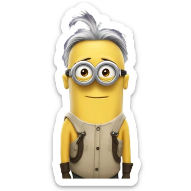 fairy Despicable me minion sticker