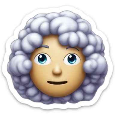 ben mistified, outer space, galaxy brain sticker