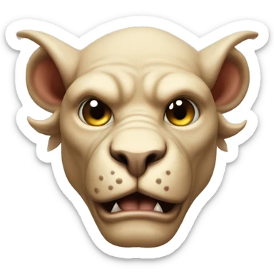 Greek Chimera sticker