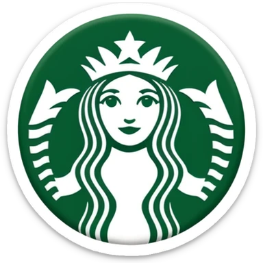 STARBUCKS LOGO sticker