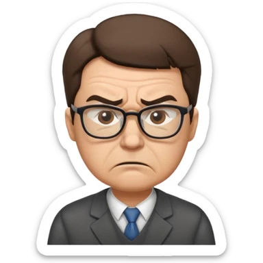 ANGRY TEACHER sticker