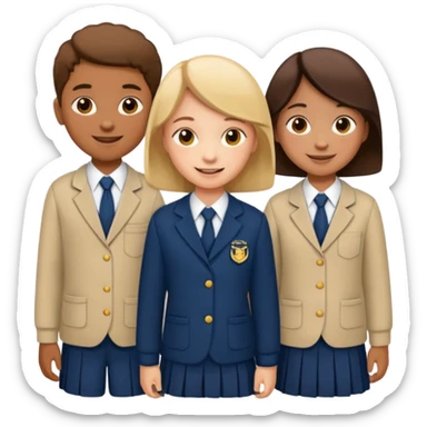 School uniforms sticker