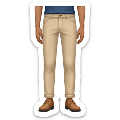 pants down to the ankles sticker